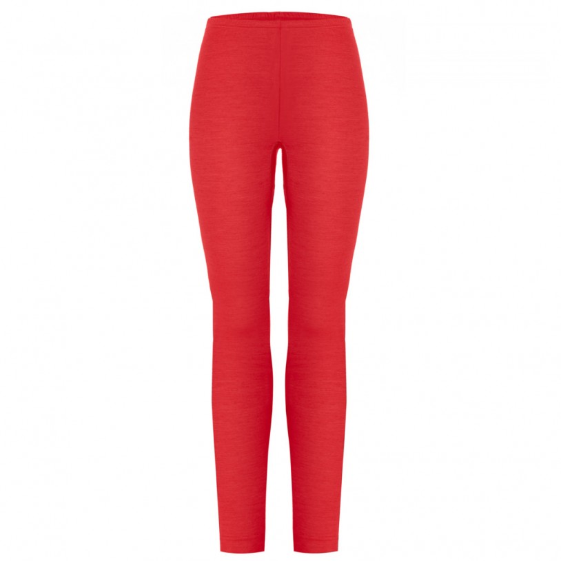 Womens merino wool pants rhubarb