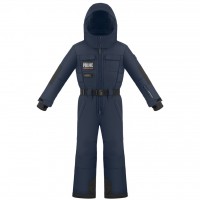 Boys ski overall gothic blue