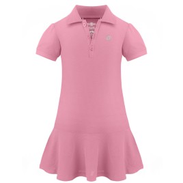 Girls polo dress sweet pink