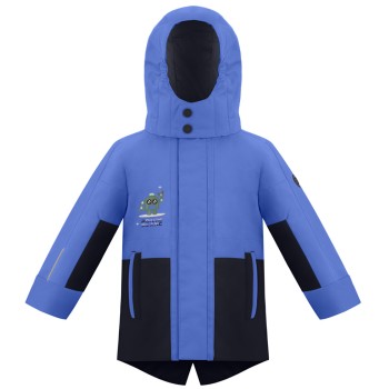 Boys rain parka 3in1 king blue/oxford blue