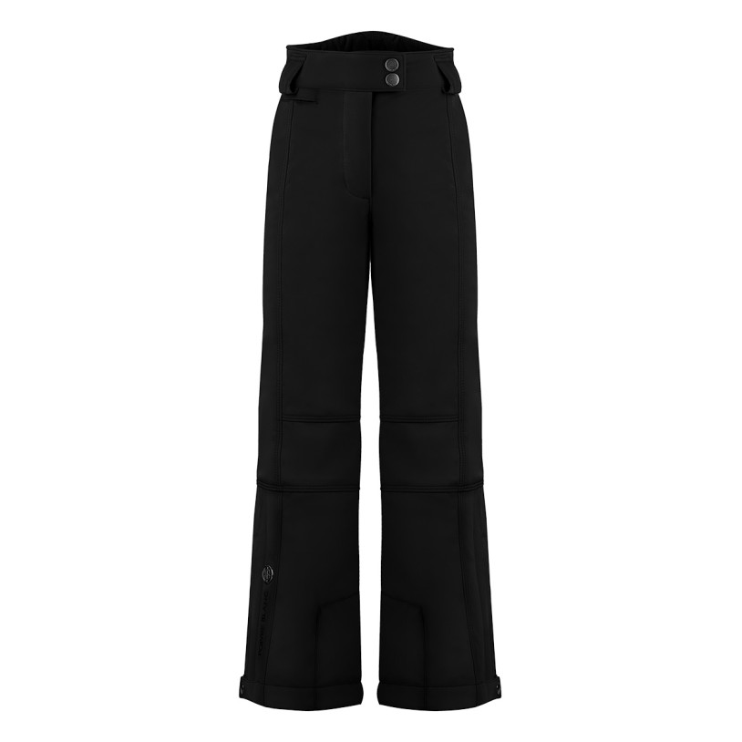 Girls stretch ski pants black Eva