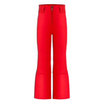 Girls softshell pants scarlet red Glory