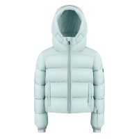 Girls synthetic down ski jacket aloe blue Chloe