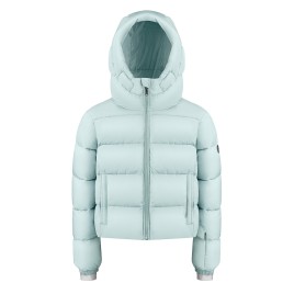 Girls synthetic down ski jacket aloe blue Chloe