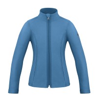 Girls micro fleece jacket twilight blue Ruby