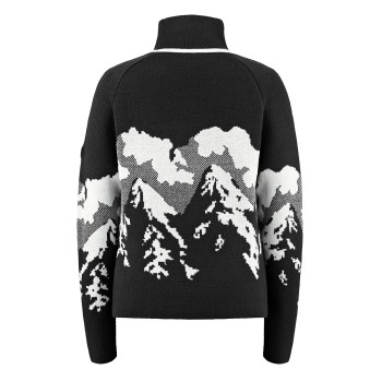 Girls knit pullover black Ambre