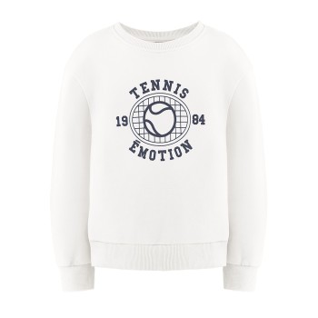 Girls cotton sweatshirt Diana white