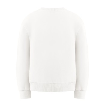 Girls cotton sweatshirt Diana white