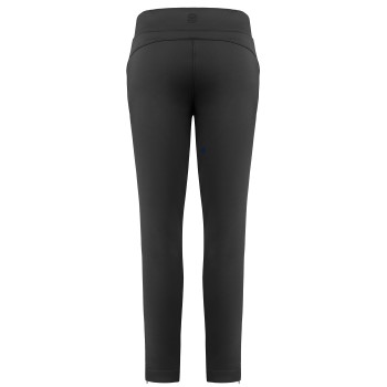 Womens stretch fleece pants black