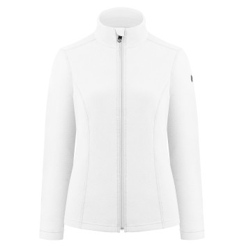 Womens micro fleece white