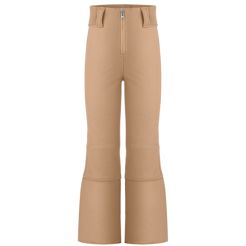 Girls softshell pants almond brown