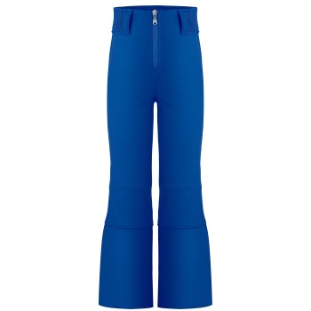 Girls softshell pants infinity blue