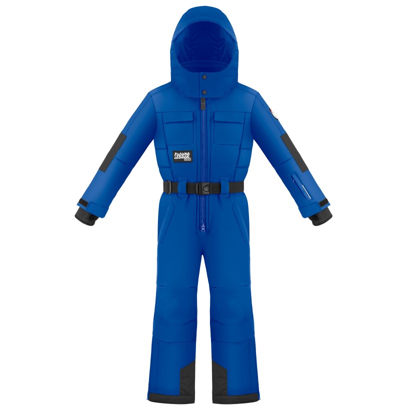 Boys ski overall infinity blue