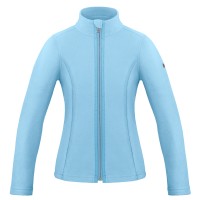 Girls micro fleece jacket starlight blue