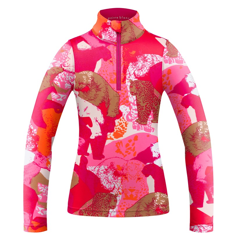 Girls base layer nature pink