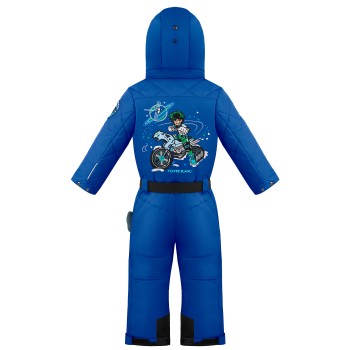 Boys ski overall infinity blue