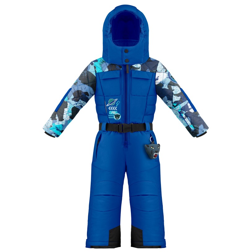 Boys ski overall infinity blue/nature blue