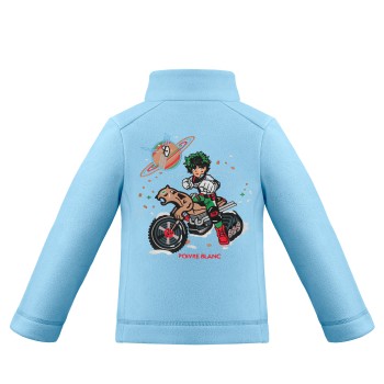 Boys fleece jacket starlight blue