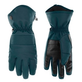 Womens ski gloves ever green