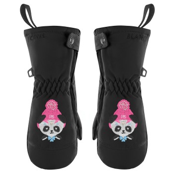 Girls mittens black