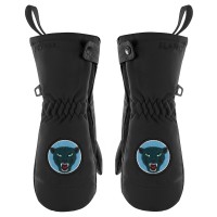 Boys ski mittens black