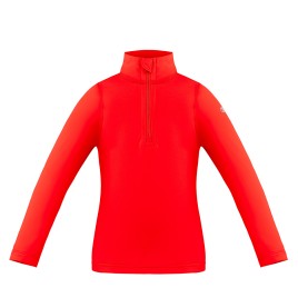 Girls base layer scarlet red Mia