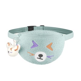 Sherpa waist bag aloe blue Banani