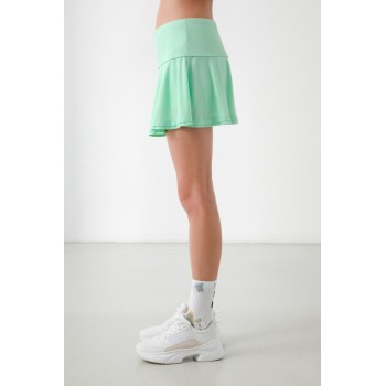 Womens eco active skort mint green