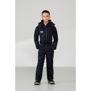 Boys ski overall gothic blue