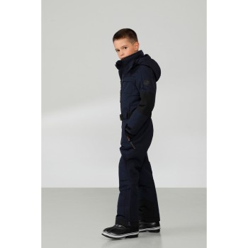 Boys ski overall gothic blue